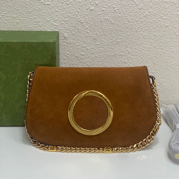 

really mirror quality designer luxury shoulder bag genuine suede matte leather crossbody strap trim linen lining round interlocking bags