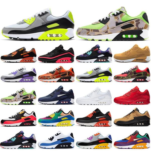 

2022 cushion 90 running shoes men women discount 90s infrared triple black white red yellow volt classic leather outdoor designers sneakers