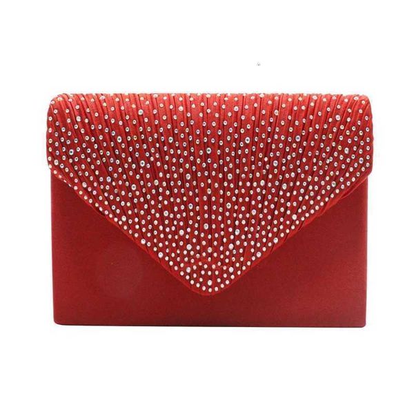

fashion satin diamond banquet bag women's hand single shoulder