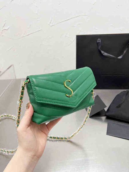 

shopping bags women fashion shoulder chain leather crossbody purse lady luxury designer bag card holder handbags messenger clutch 220316