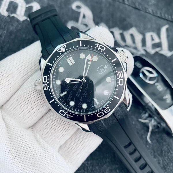 

classic watch for men designer mens mechanical movement automatic calendar wristwatch fashion sapphire 904l full stainless steel swim waterp, Slivery;brown