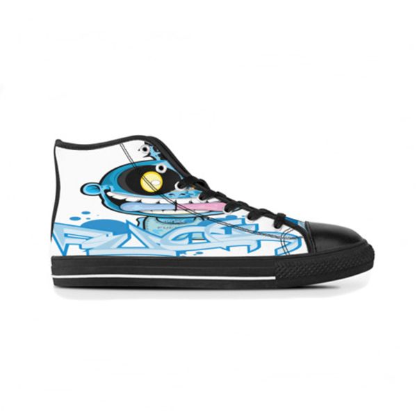 

designer customs shoes diy for mens womens men black white high trainers sports sneakers shoe runners customized size 38-45 color41