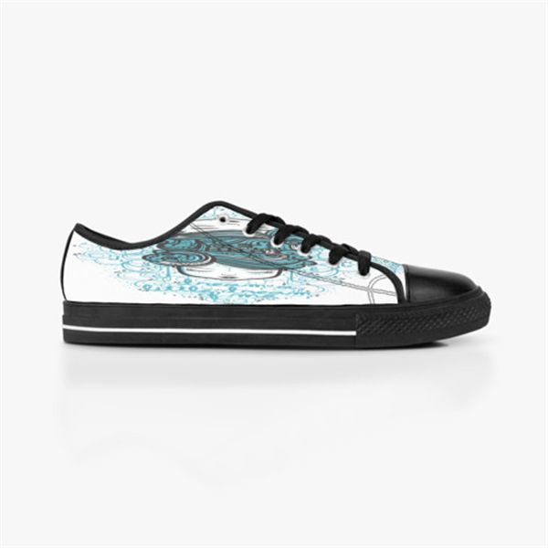 

designer customs shoes diy for mens womens men women low black white trainers sports sneakers shoe runners customized size 38-45 promotion c