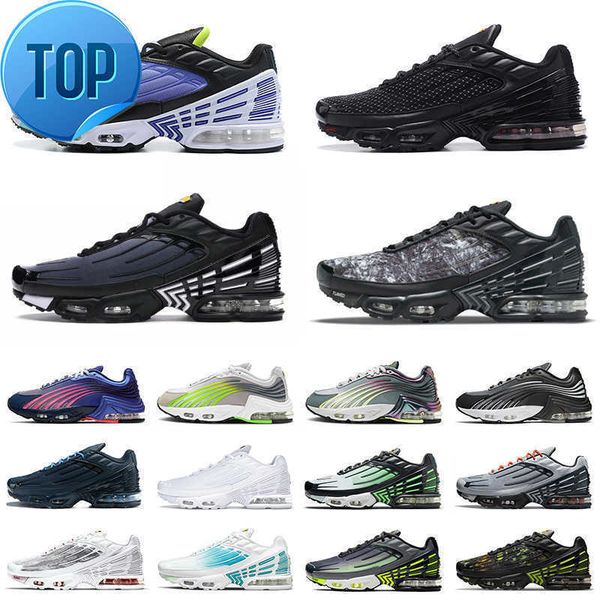 

2022 tn 3 tuned iii plus 2 men women running shoes purple green radiant red black white obsidian wolf grey blue trainers designer