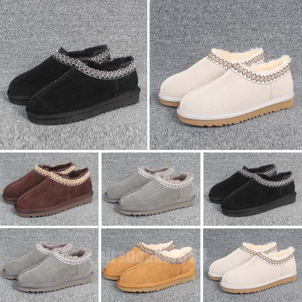 

snow boots boot warm boots suede shoes classical short miniwomen keep warm man womens plush casual chestnut grey aus transshipment wgg, Black