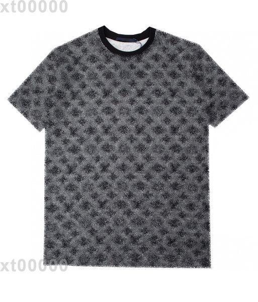 

23ss designer letter printed t shirts tee sweatshirt fashion high street short sleeves summer casual t-shirt breathable men women crew neck, Black;brown