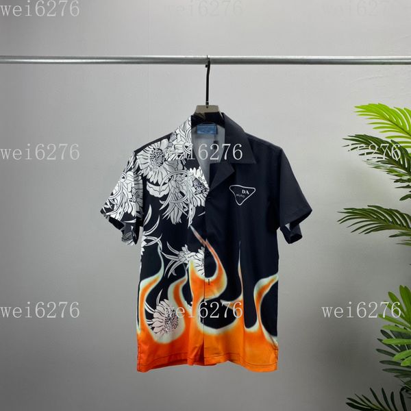 

men's and women's t-shirt splicing printing short sleeve early spring double strand fine cotton fabric digital printing process a2, Black;brown