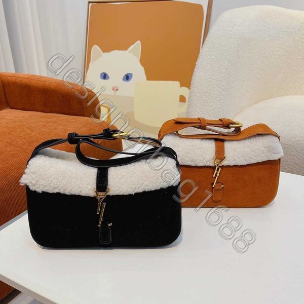 

stitching lamb wool autumn and winter bag a variety of choices tote crossbody bag designer famous designer brand bags