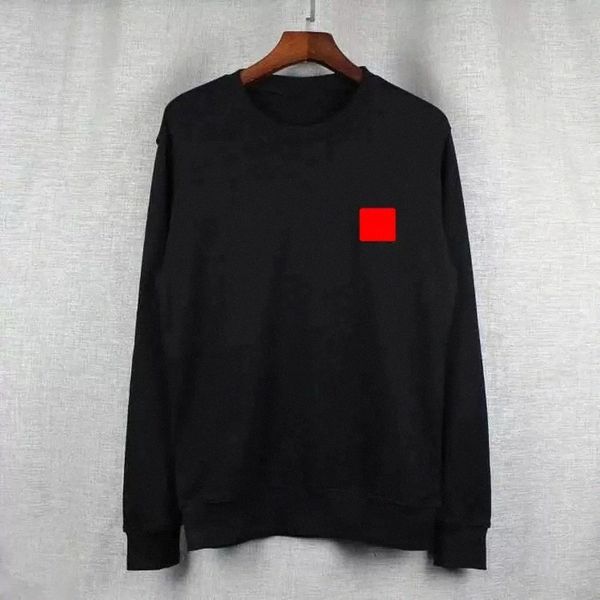

designer hoodies men womens hoodie letter embroidery o neck long sleeve pullover sweatshirt autumn winter hoodys 3xl 4xl, Black