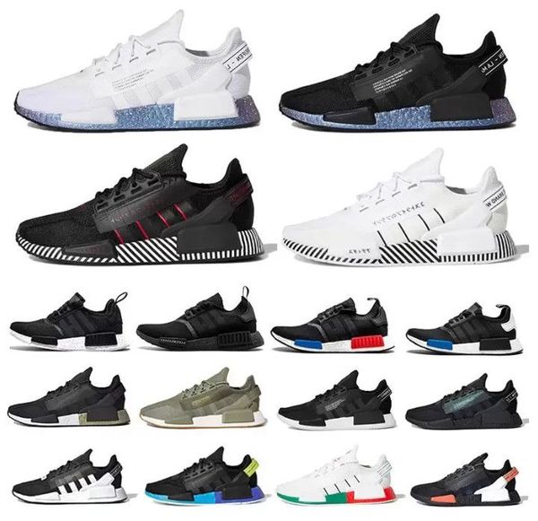 

grey sandals running shoes casual shoes sneakers silver metallic originals designer black carbon shock 2022 nmdr1 v2 for men women ypa