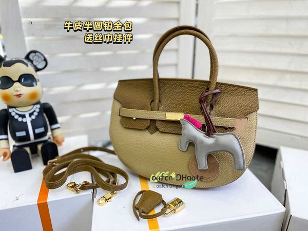

brand handbag designer shoulder bag women's luxury fashion birkin platinum bag chain strip cow leather cross bag women's handbag