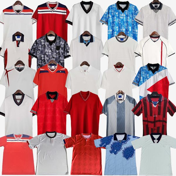 

englands retro soccer jerseys 1980 1982 1984 1986 1988 1990 1992 1994 1996 1998 2002 2004 2006 2008 2010 2012 2014 uniform beckham owen gerr, Black;yellow