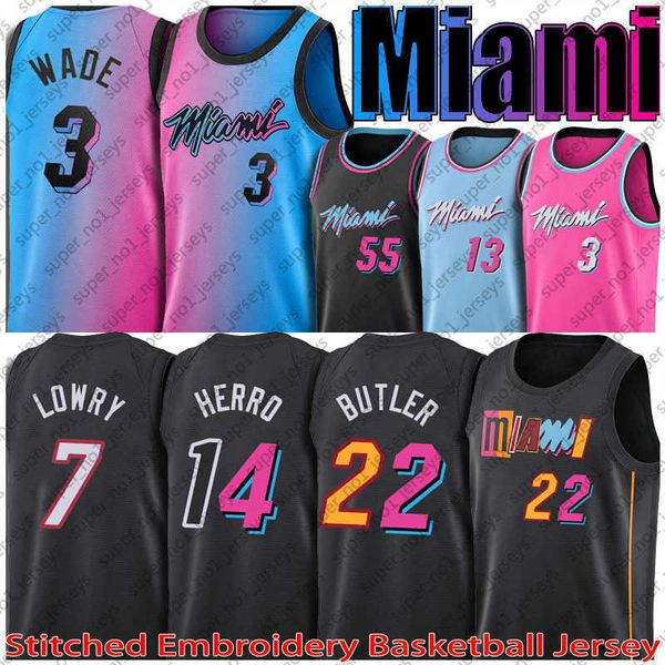 

miami''heat''basketball jersey jimmy bam butler ado dwyane tyler wade herro kyle pascal lowry siakam vince 15 carter don, Black;red