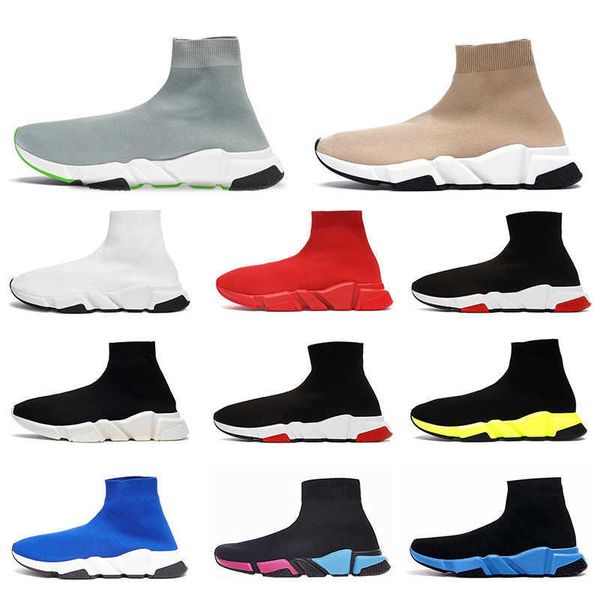 

casual shoes size 36-45 trainer sports sneaker black white triple fashion des chaussures mens women