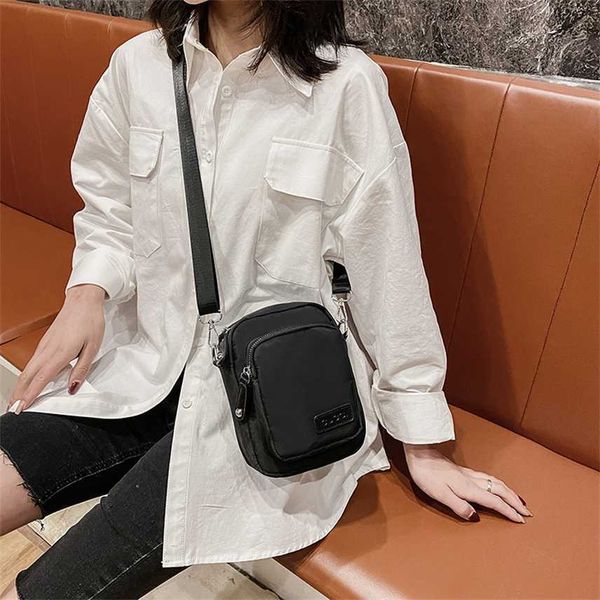 

handbag leisure women's new light fashion canvas mini mobile phone bag oxford one shoulder messenger bag