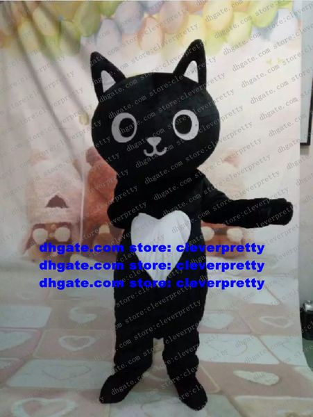 

black cat mascot costume cartoon character outfit suit marketplstar marketplgenius return banquet zx2880, Red;yellow