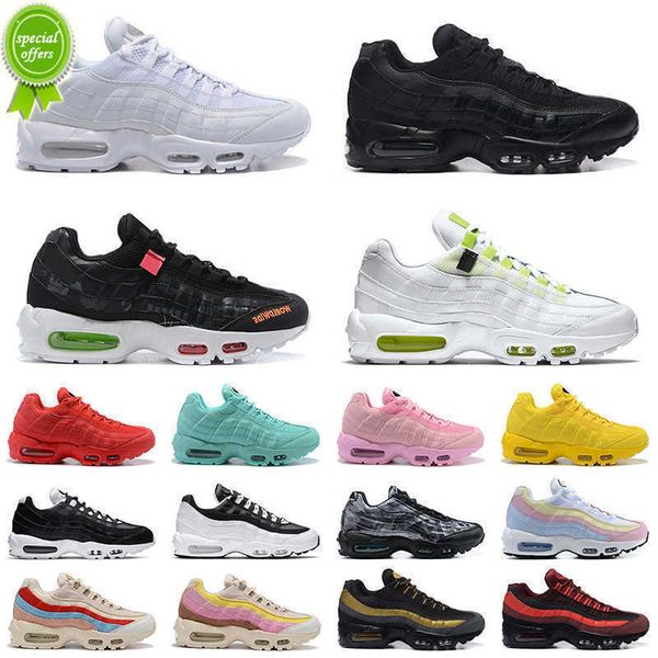 

og 95 worldwide men women running shoes triple white black neon womens ghost plant color outdoor mens trainer