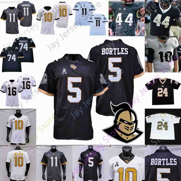 

american college football wear ucf knights central florida football jersey ncaa john rhys plumlee isaiah bowser javon baker kemore gamble ju, Black