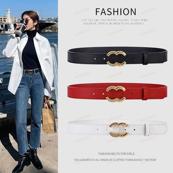 

fashion brand belt men women luxury designer belts leather letter buckle belt lady jeans dress waistband width 3.0cm wholesale, Black;brown