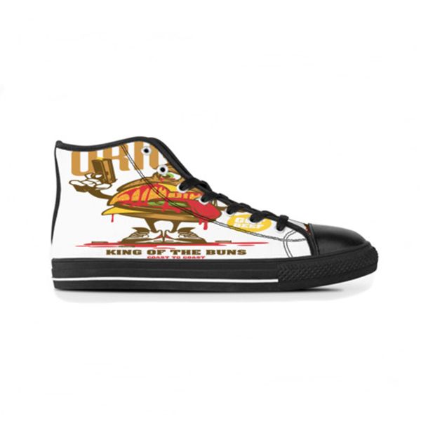 

designer customs shoes diy for mens womens men black white high trainers sports sneakers shoe runners customized size 38-45 color30