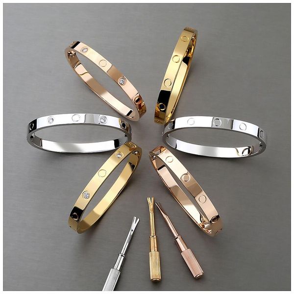 

love bracelets carti bracelet bangle friendship braclets herrenarmband gold bangles design gold rose charm braclet pulsera hombre bracciale, Black