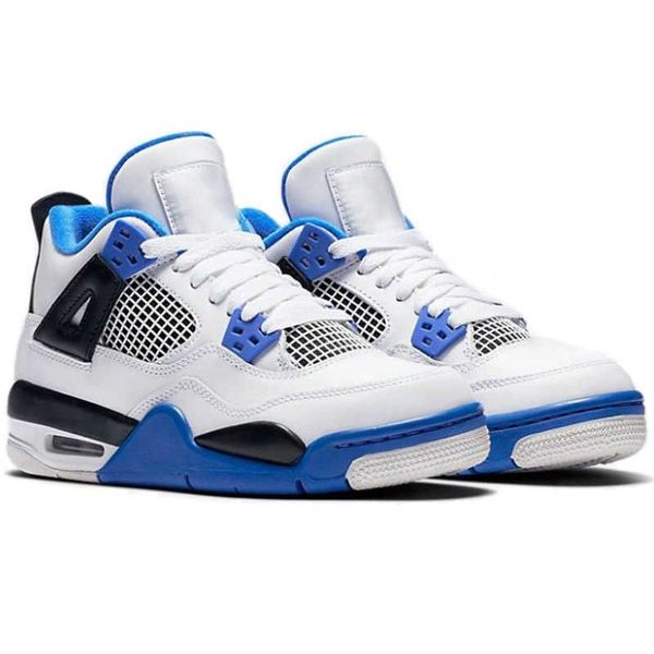 

fashion basketball shoes for men women metallic green white oreo fire red bred 4s trainer sport sneakers mdyx