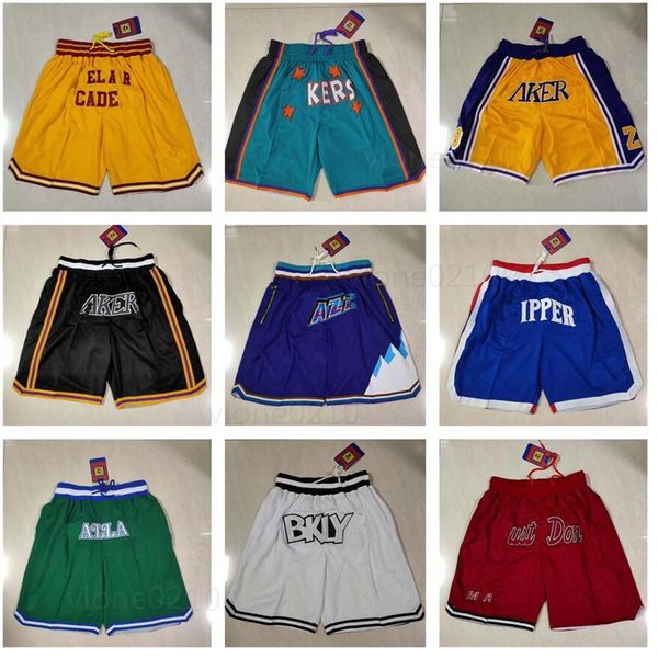 

men's shorts trend casual sports lakers tottenham trail blazers team292s, White;black