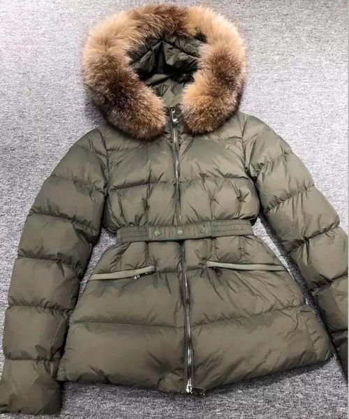 

women clothing coats jackets down parkas luxury winter womens down parka fashion stylish windbreaker woman puffer jacket doudoune m overcoat, Black