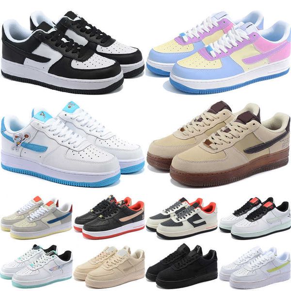 

shoes fashion low casual sneakers for mens womens designers und abalone university blue hare uv outdoor platform sneakers size 36-45, White;red