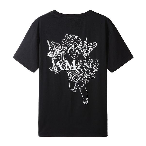 

new mens womens designer t shirts printed fashion man t-shirt cotton casual tees short sleeve luxury hip hop streetwear tshirts size 4xl, White;black
