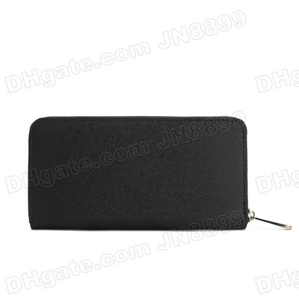 

single zipper wallet the most stylish way to carry around money cards and coins men leather purse card holder women wall267t, Red;black