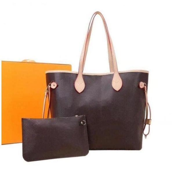 

2 piece set designers womens handbags crossbody bag lady shoulder bags pu leather large capacity shopping tote m456858 totes viutonity mm c, Black;red