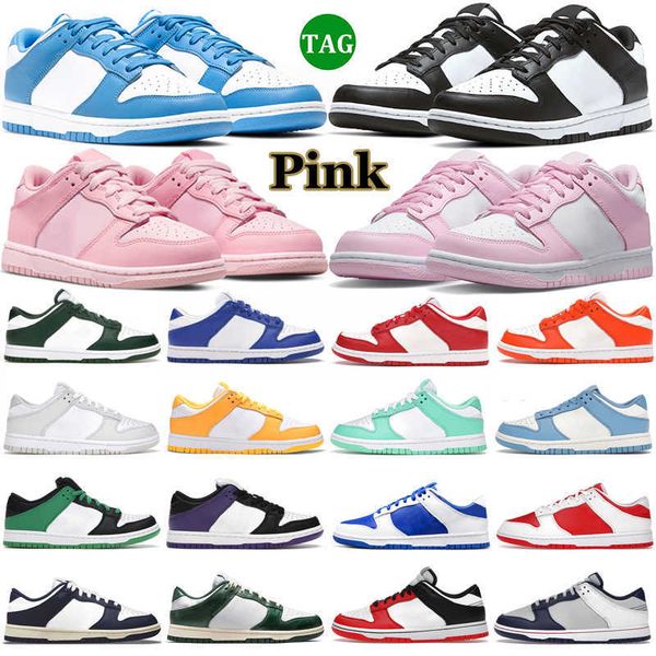 

2022 designer sneakers men women running shoes white black panda triple pink unc grey fog chlorophyll mens outdoor trainers