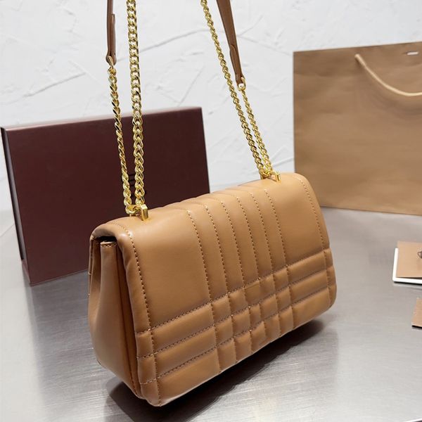 

lola bag cowhide 23x13cm london england shoulder bags leather crossbody women flap luxury lady purse small sizes golden chain wallet stylish