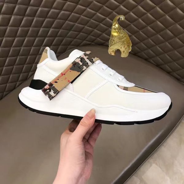 

designer sneakers striped vintage sneaker women mens casual shoes fashion lattice brand shoe men outdoor classic tassel flats 09, Black