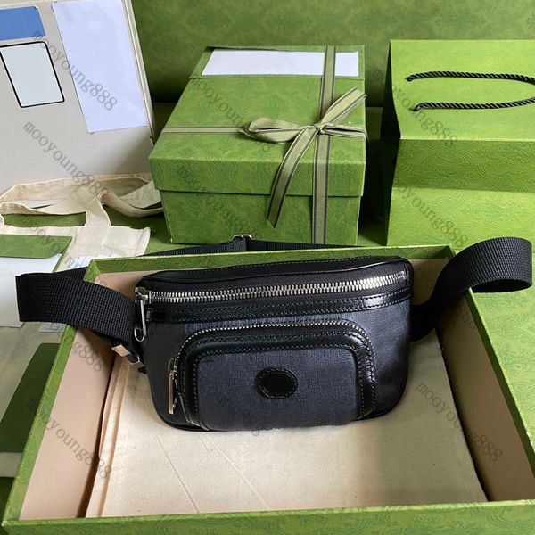 

tier quality luxuries designer women small meo vintage bag handbag black real leather zipper waist bag purse crossbody shoulder strap