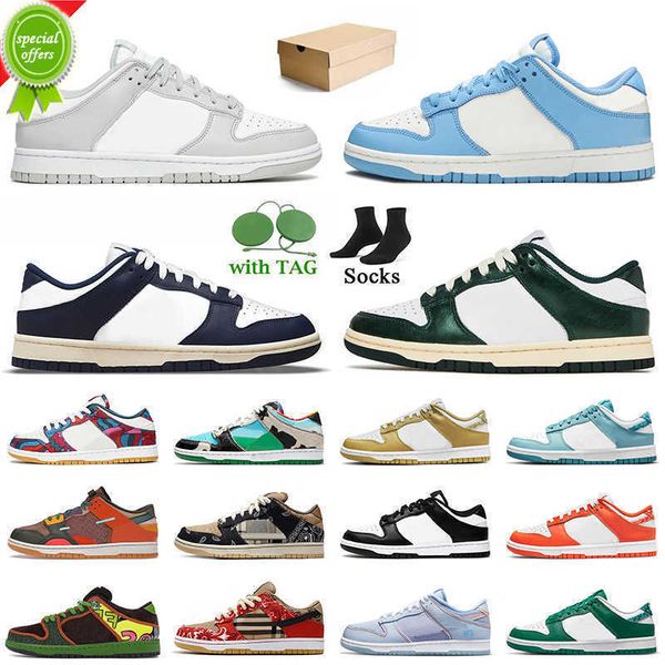 

og with box lows running shoes for men women grey coast unc black white vintage green paisley orange low parra abstract art mummy