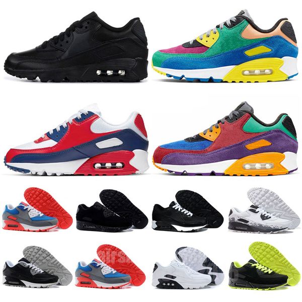 

women mens running shoes 90 white black navy blue tennis trainers jogging sneakers patchwork caramel exeter edition multi university gold