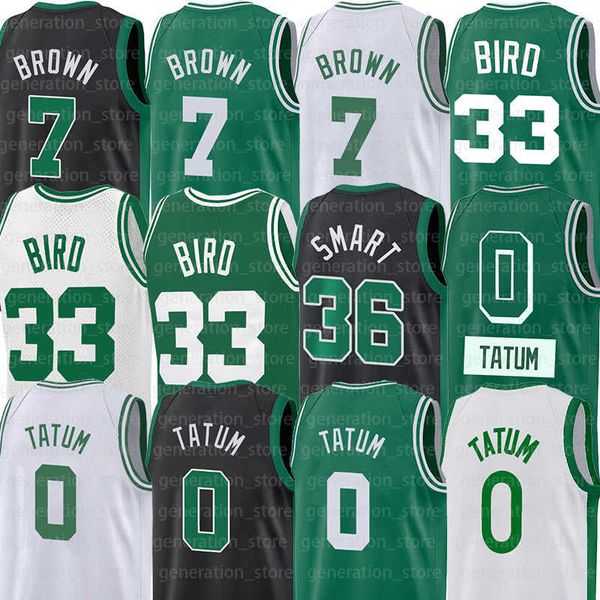

boston''celtics''basketball jerseys jayson tatum larry bird jaylen brown marcus smart 0 7 short embroid, Black;red
