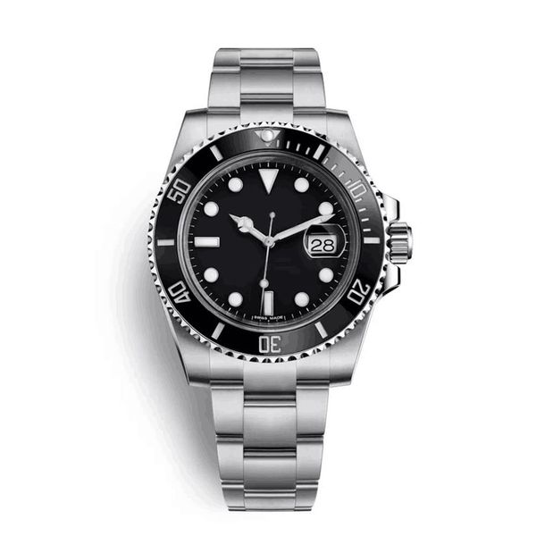 

high-quality watch 116610 men watch teel stainless automatic mechanical watch fashion simple style sport waterproof wristwatch 40m290m, Slivery;brown