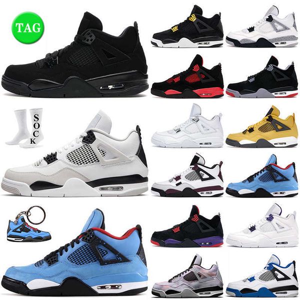 

r 4s basketball shoes men women 4 red thunder university blue sail military black cat cactus jack white oreo neon mens womens outdoor