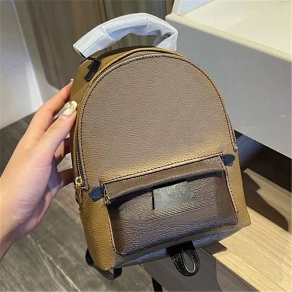 

2021 Designers Fashion Palm Springs Mini Backpacks Handbags Purse Metal Zipper Handbag Totes Crossbody Clutch Mommy Bags Backpac, Style a