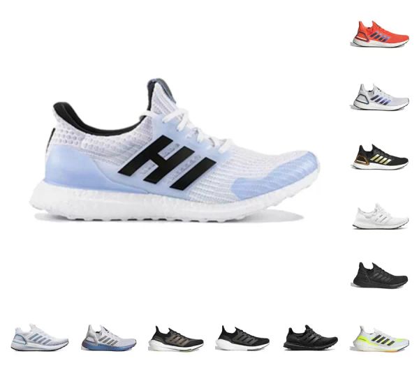 

running shoes tennis trainer sneakers triple black white solar yellow blue gold metallic tech indigo purple dash grey ultraboosts 2 ub 6 gbu