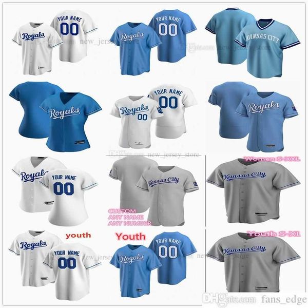 

custom college wear custom mens kids women baseball jersey jackie robinson lorenzo cain wade davis paulo orlando adalberto mondesi arnaldo h, Black