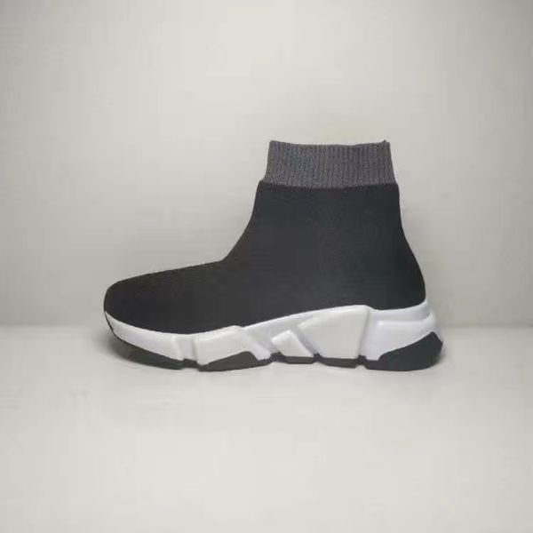 

paris designer sock speed runner 1.0 lace-up shoes casual women men runners sneakers socks boots platform stretch knit trainers sneaker 35-4, Black