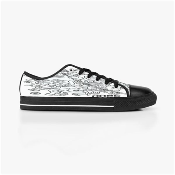 

designer customs shoes diy for mens womens men women low black white trainers sports sneakers shoe runners customized size 38-45 promotion c
