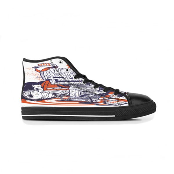 

designer customs shoes diy for mens womens men black white high trainers sports sneakers shoe runners customized size 38-45 color66