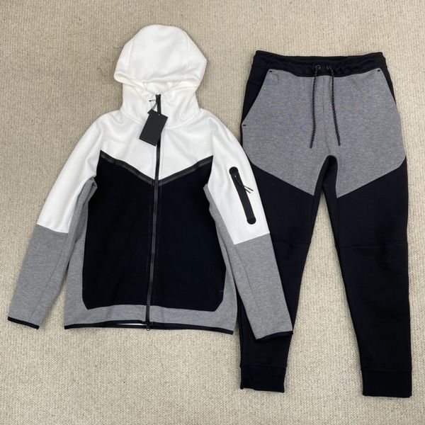 

hoodies designer men's tracksuits 2 piece athletic hoodie tracksuit black track suits zip up hoodie 100% cotton tech sweatsuits long sl