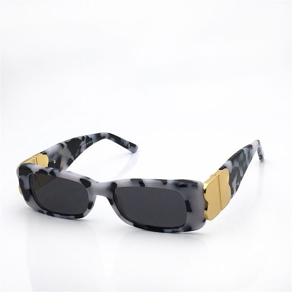 

fashion luxury designer 0096 sunglasses for women and men vintage trend rectangle small frame eyewear summer versatile style anti-ultraviole, White;black