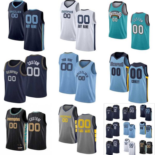 

basketball jersey 75th men women youth memphis''grizzlies''24 dillon brooks ja 12 morant 1 kyle anderson 13 jaren jackso, Black;red
